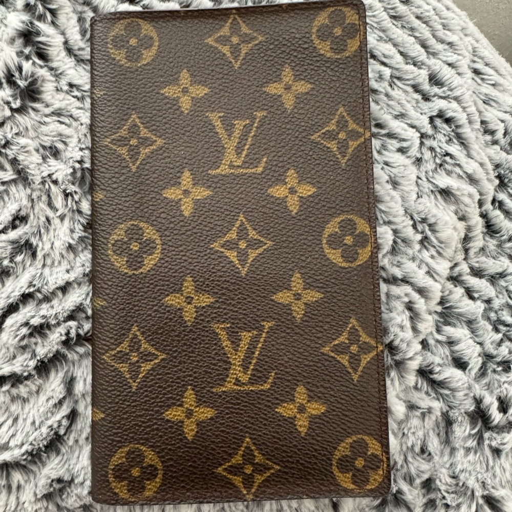 Louis Vuitton Monogram Checkbook Wallet